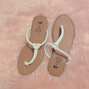 Flat T-bar sandals